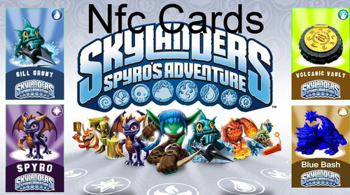 Skylanders nfc cards - nfc,