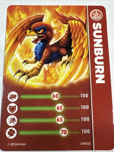 2011 sunburn skylanders - sunburn,